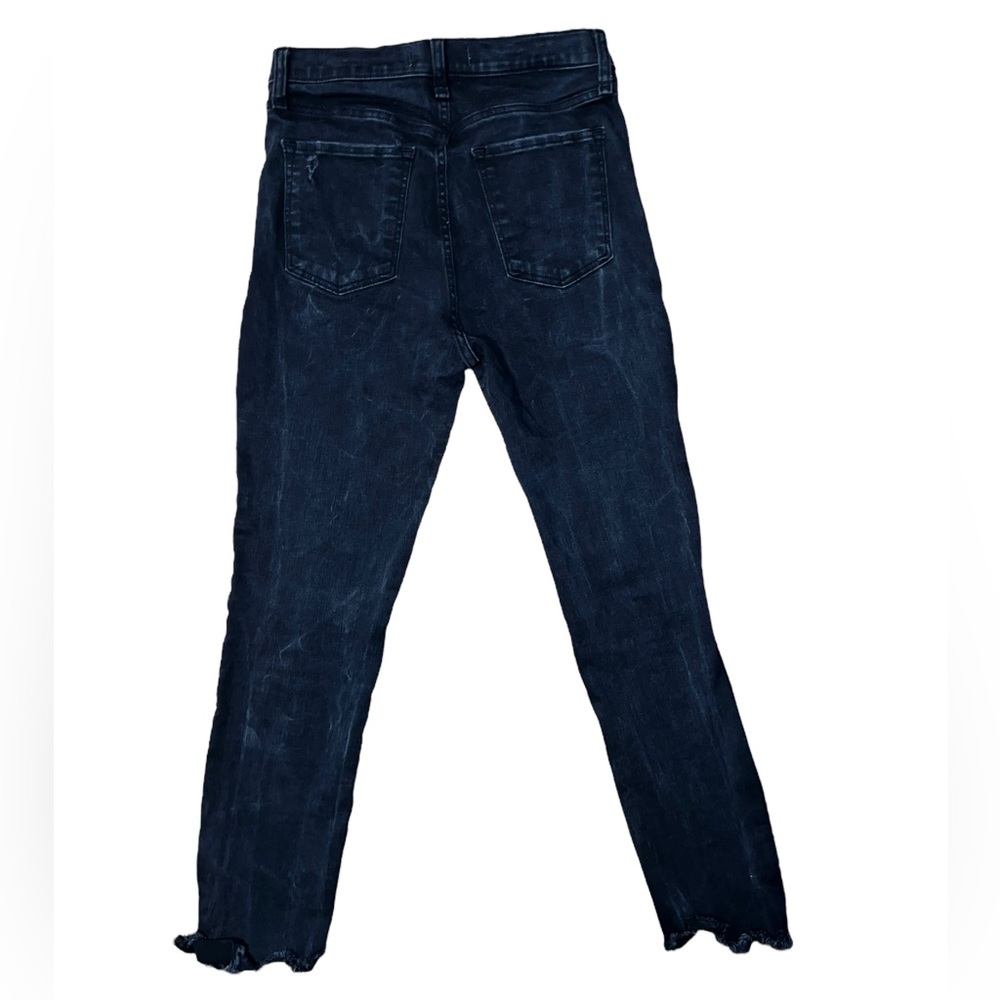 Abercrombie & Fitch The Super Skinny Ankle High Rise Black Stretch Jeans… - Picture 2 of 6